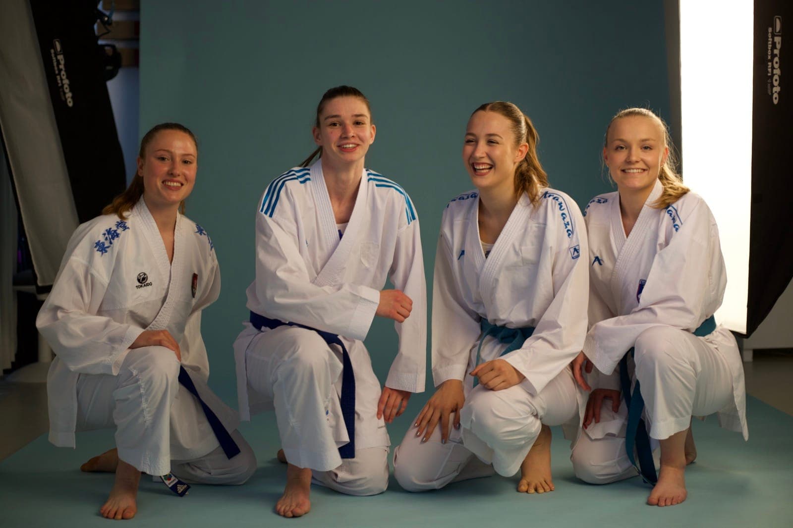 Ekipa pred treningom